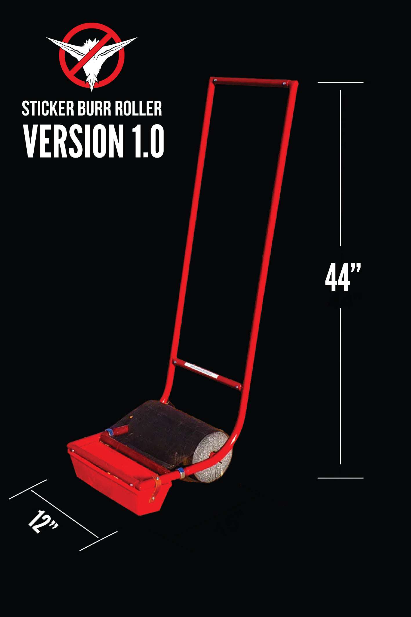 Sticker Burr Roller - Easy Burr Removal for Yards & Pets